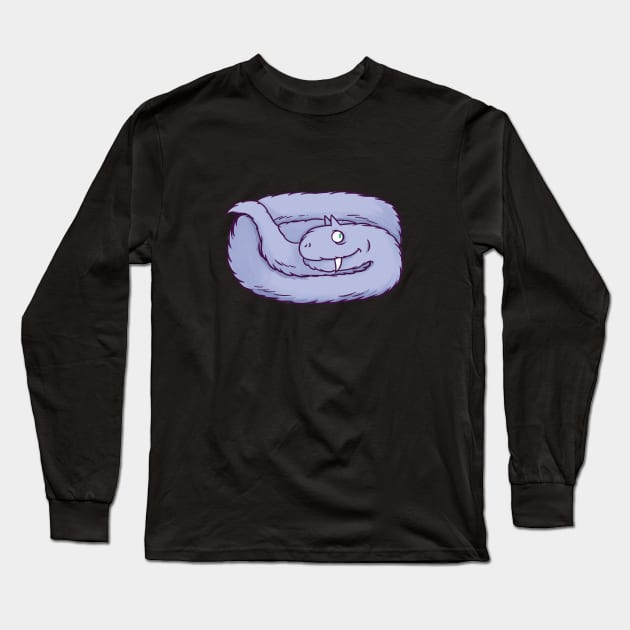 Slitherry Tooth Long Sleeve T-Shirt by FurrryMonsters